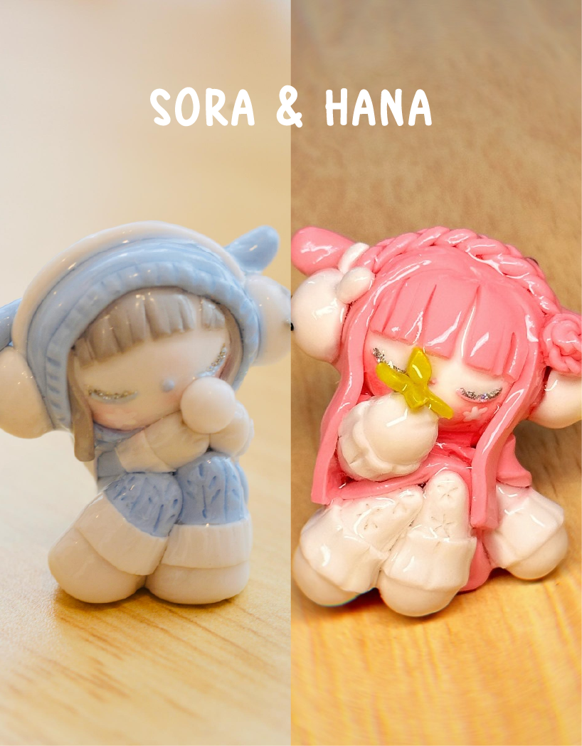 2 Pcs Bundle Puppybunny (Pre-order) βοΈπΈπππ