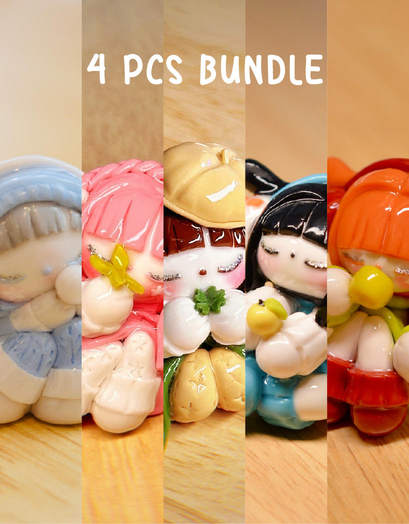 4 Pcs Bundle Puppybunny (Pre-order) βοΈπΈπππ