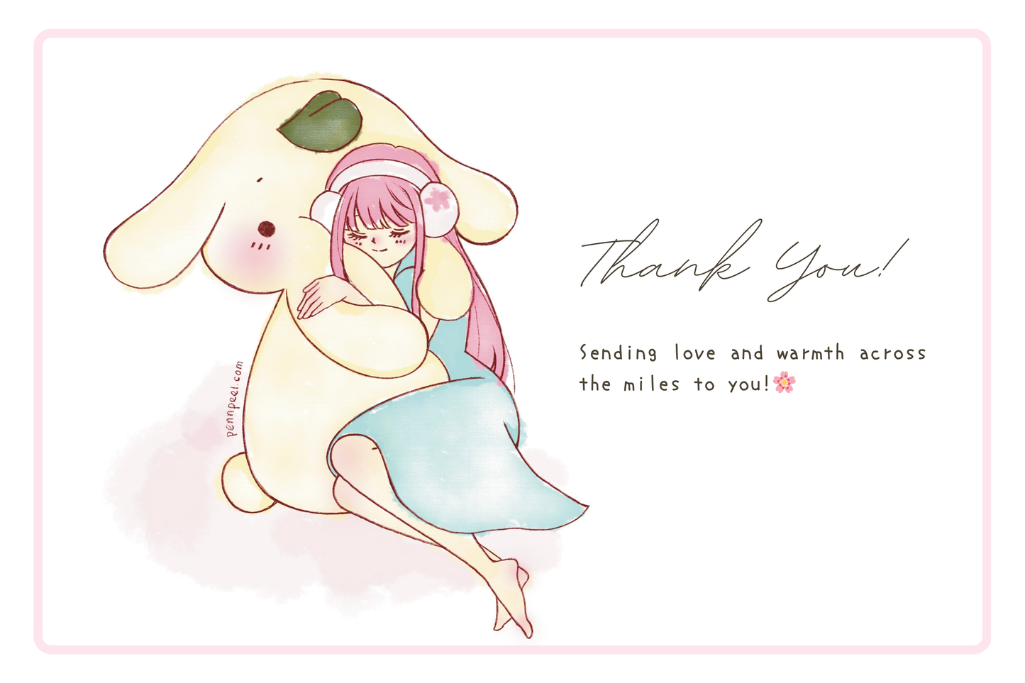 Thank You Postcard ๐ถ๐