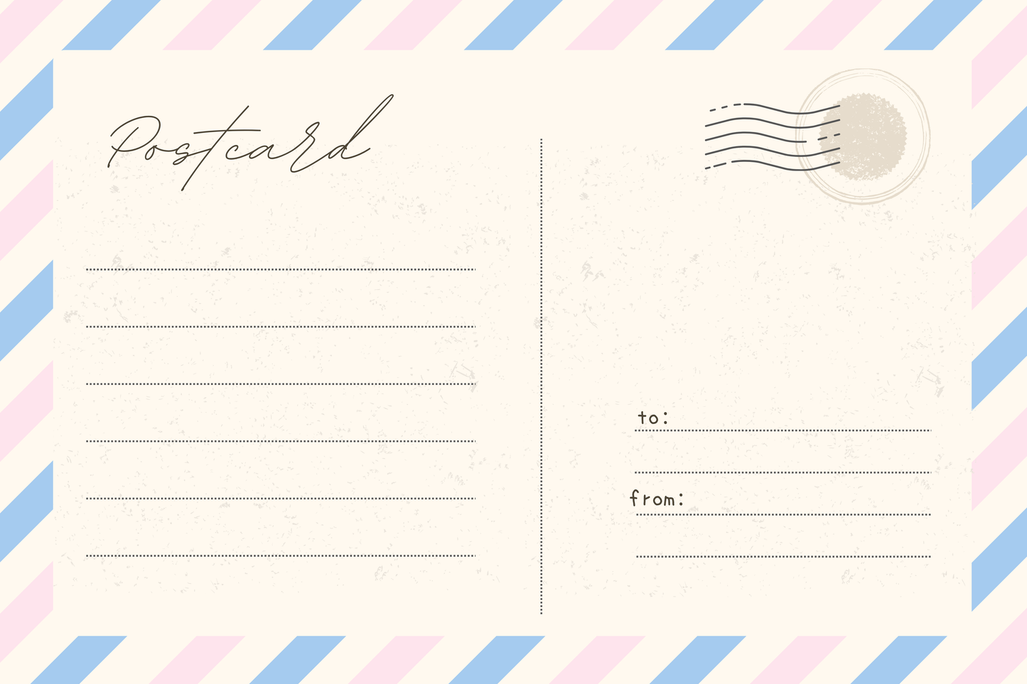 Thank You Postcard ๐ถ๐