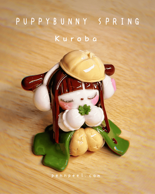 Kuroba 🍀 Desk Buddy 🍀 Puppybunny Spring (Pre-order)