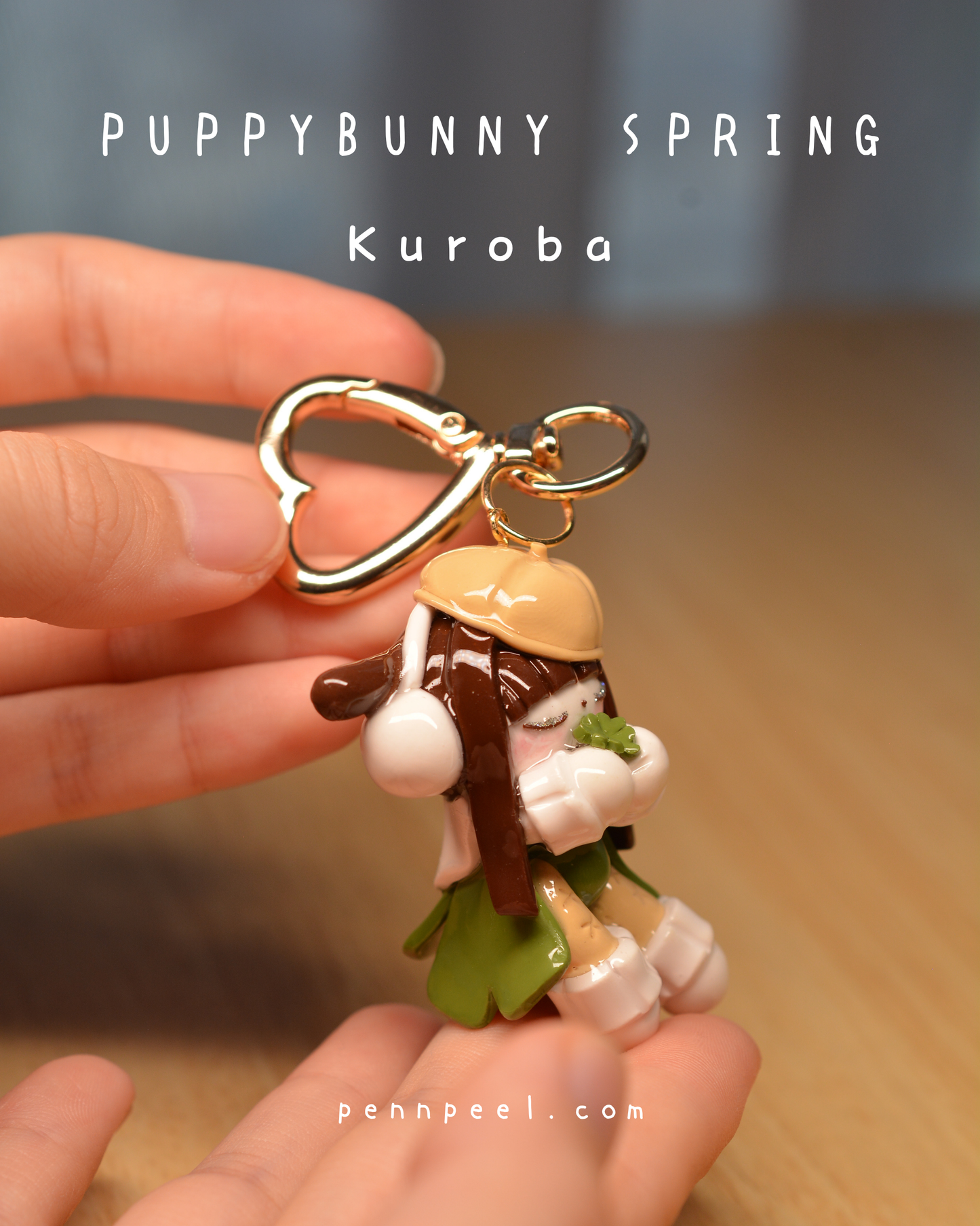 Kuroba 🍀 Keychain 🍀 Puppybunny Spring (Pre-order)