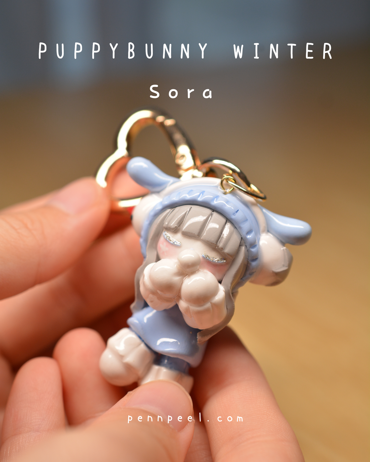 Sora ❄️ Keychain ❄️ Puppybunny Winter (Pre-order)