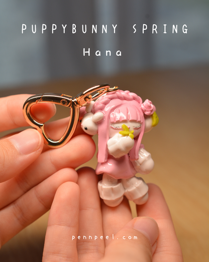 Hana 🌸 Keychain 🌸 Puppybunny Spring (Pre-order)