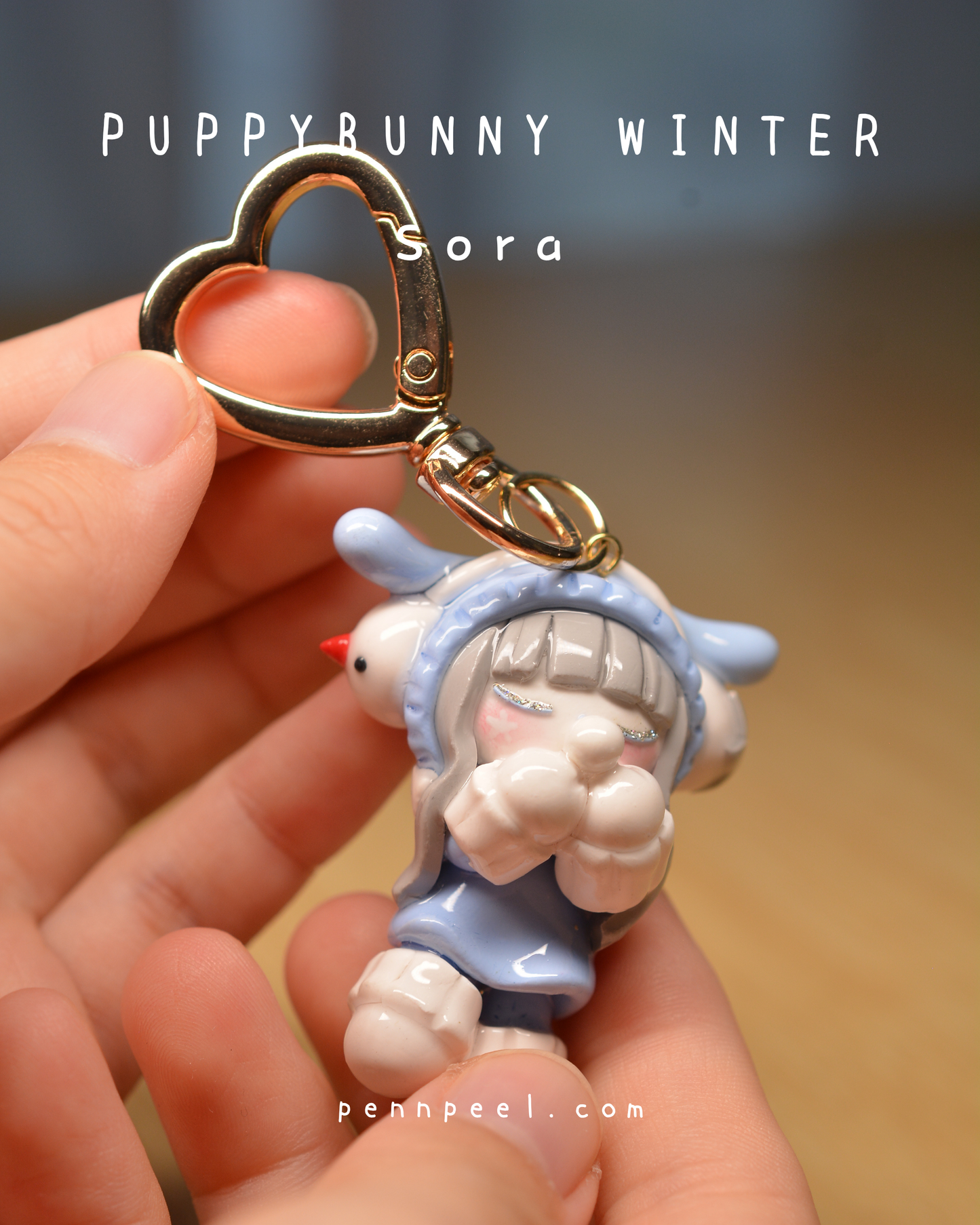 Sora ❄️ Keychain ❄️ Puppybunny Winter (Pre-order)