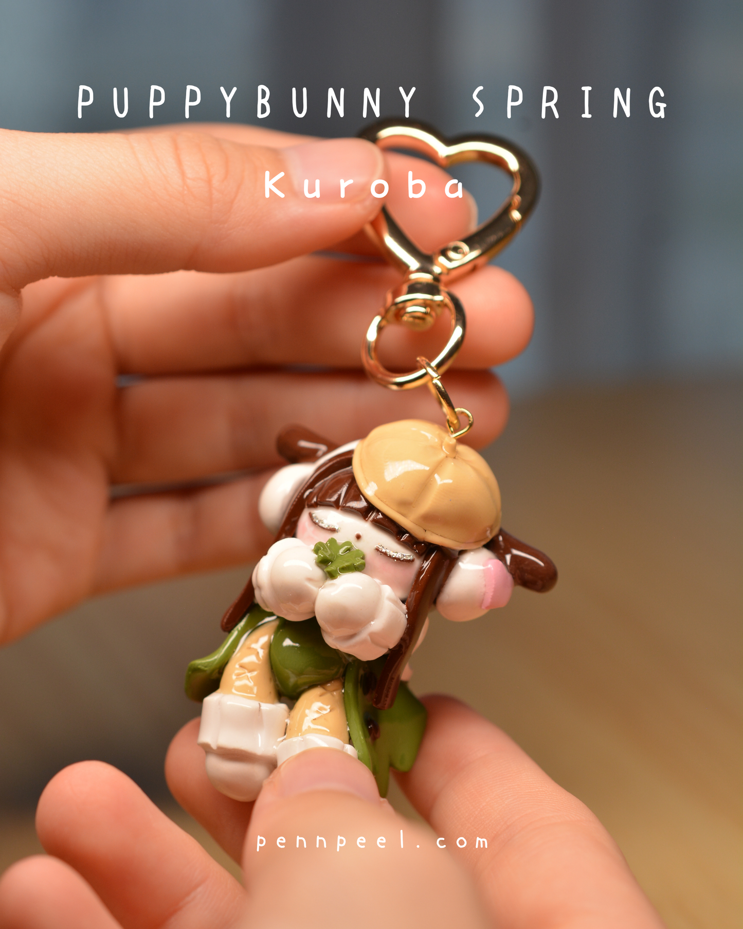 Kuroba 🍀 Keychain 🍀 Puppybunny Spring (Pre-order)