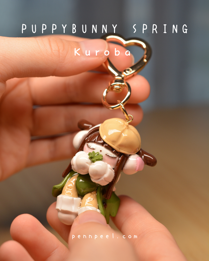 Kuroba 🍀 Keychain 🍀 Puppybunny Spring (Pre-order)