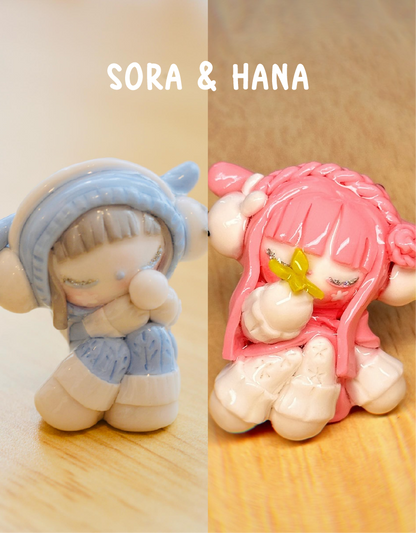 2 Pcs Bundle Puppybunny (Pre-order) ❄️🌸🍀🍋🍁