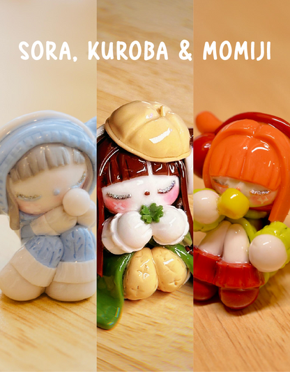 3 Pcs Bundle Puppybunny (Pre-order) ❄️🌸🍀🍋🍁