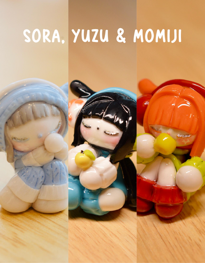 3 Pcs Bundle Puppybunny (Pre-order) ❄️🌸🍀🍋🍁