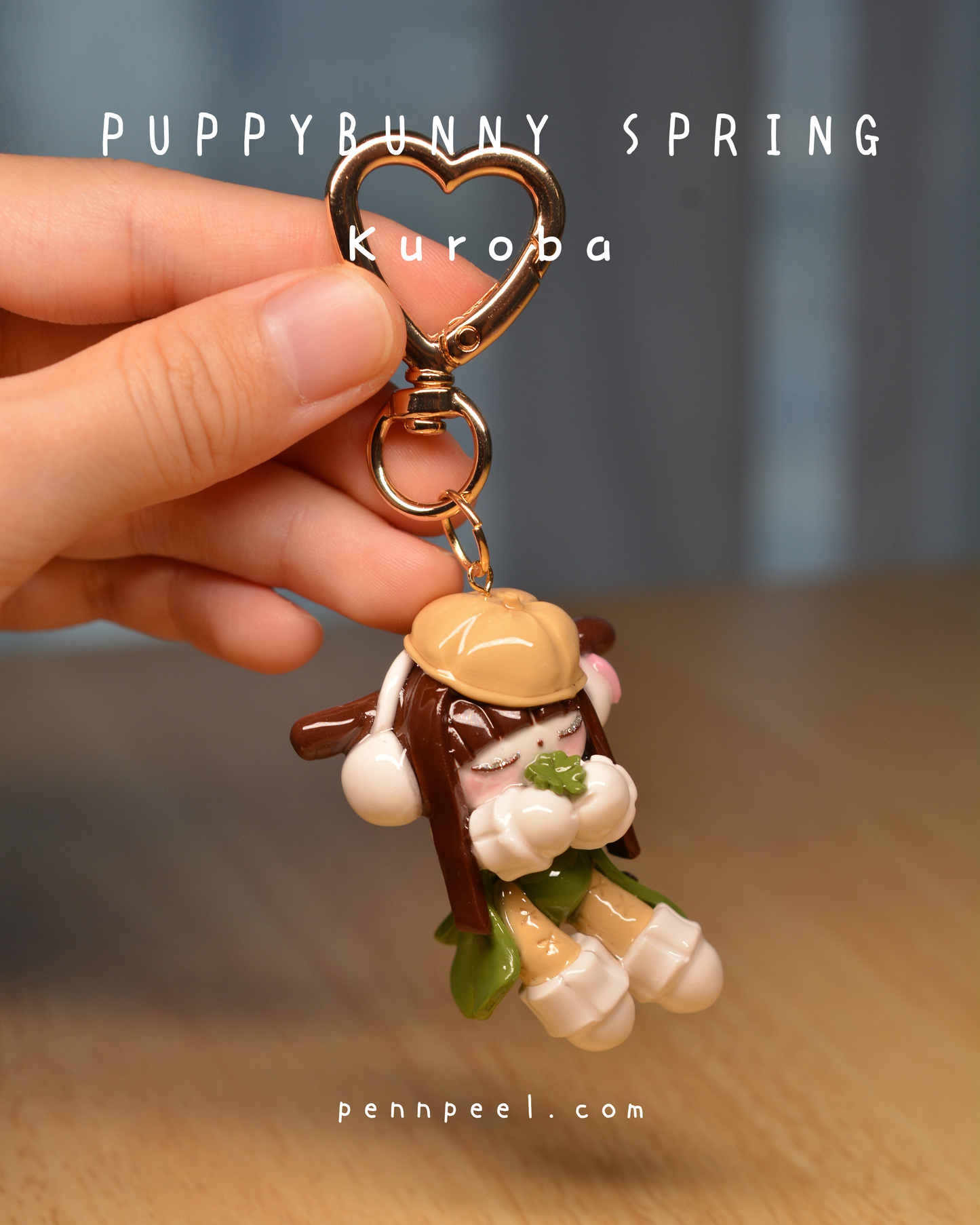 Kuroba 🍀 Keychain 🍀 Puppybunny Spring (Pre-order)