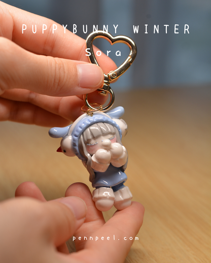 Sora ❄️ Keychain ❄️ Puppybunny Winter (Pre-order)