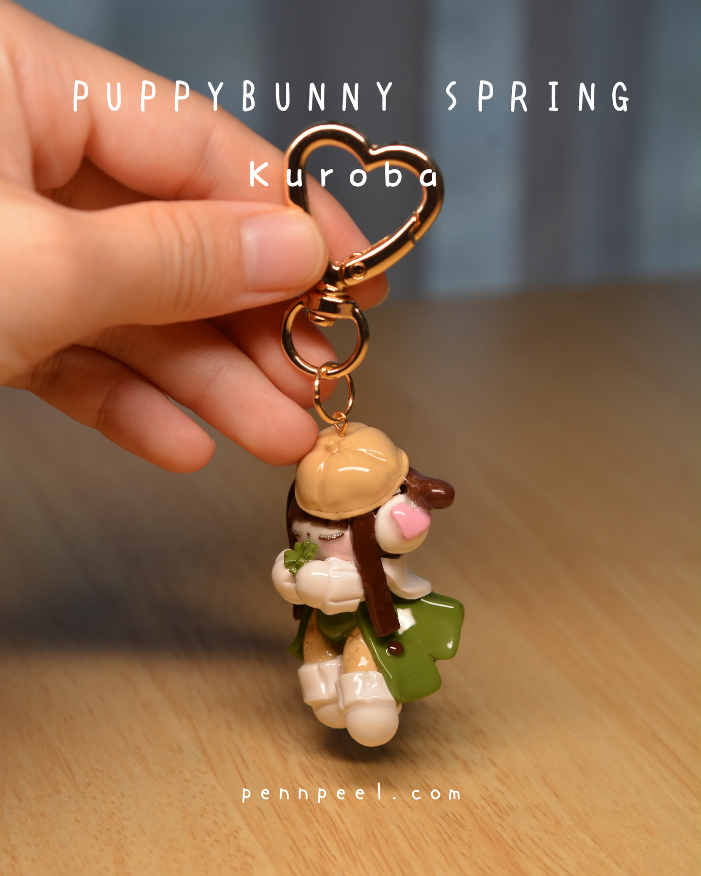 Kuroba 🍀 Keychain 🍀 Puppybunny Spring (Pre-order)