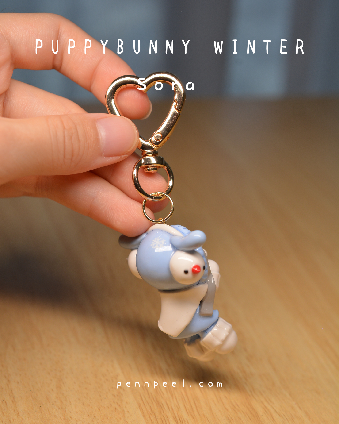 Sora ❄️ Keychain ❄️ Puppybunny Winter (Pre-order)