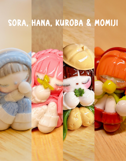 4 Pcs Bundle Puppybunny (Pre-order) ❄️🌸🍀🍋🍁