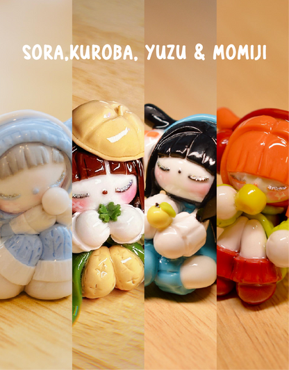 4 Pcs Bundle Puppybunny (Pre-order) ❄️🌸🍀🍋🍁