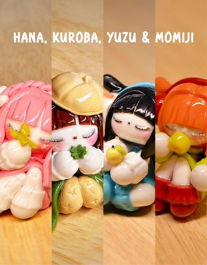4 Pcs Bundle Puppybunny (Pre-order) ❄️🌸🍀🍋🍁