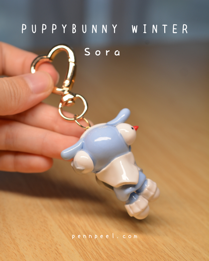 Sora ❄️ Keychain ❄️ Puppybunny Winter (Pre-order)