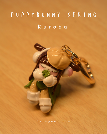 Kuroba 🍀 Keychain 🍀 Puppybunny Spring (Pre-order)