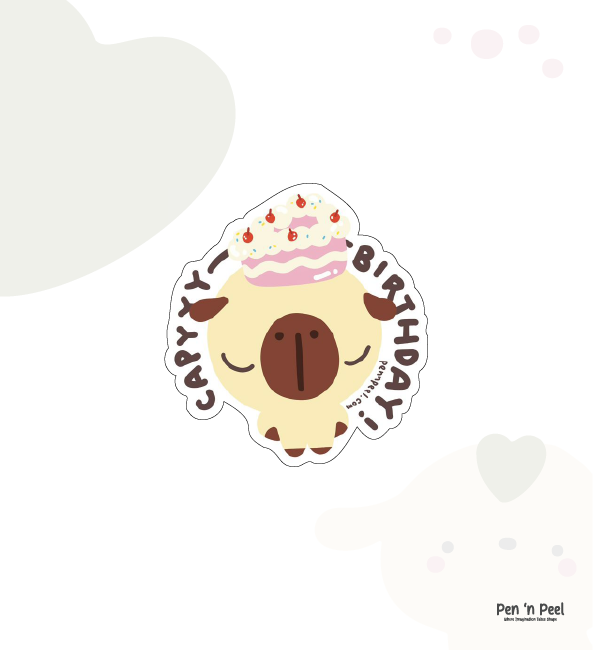 Babybara Cappy Birthday
