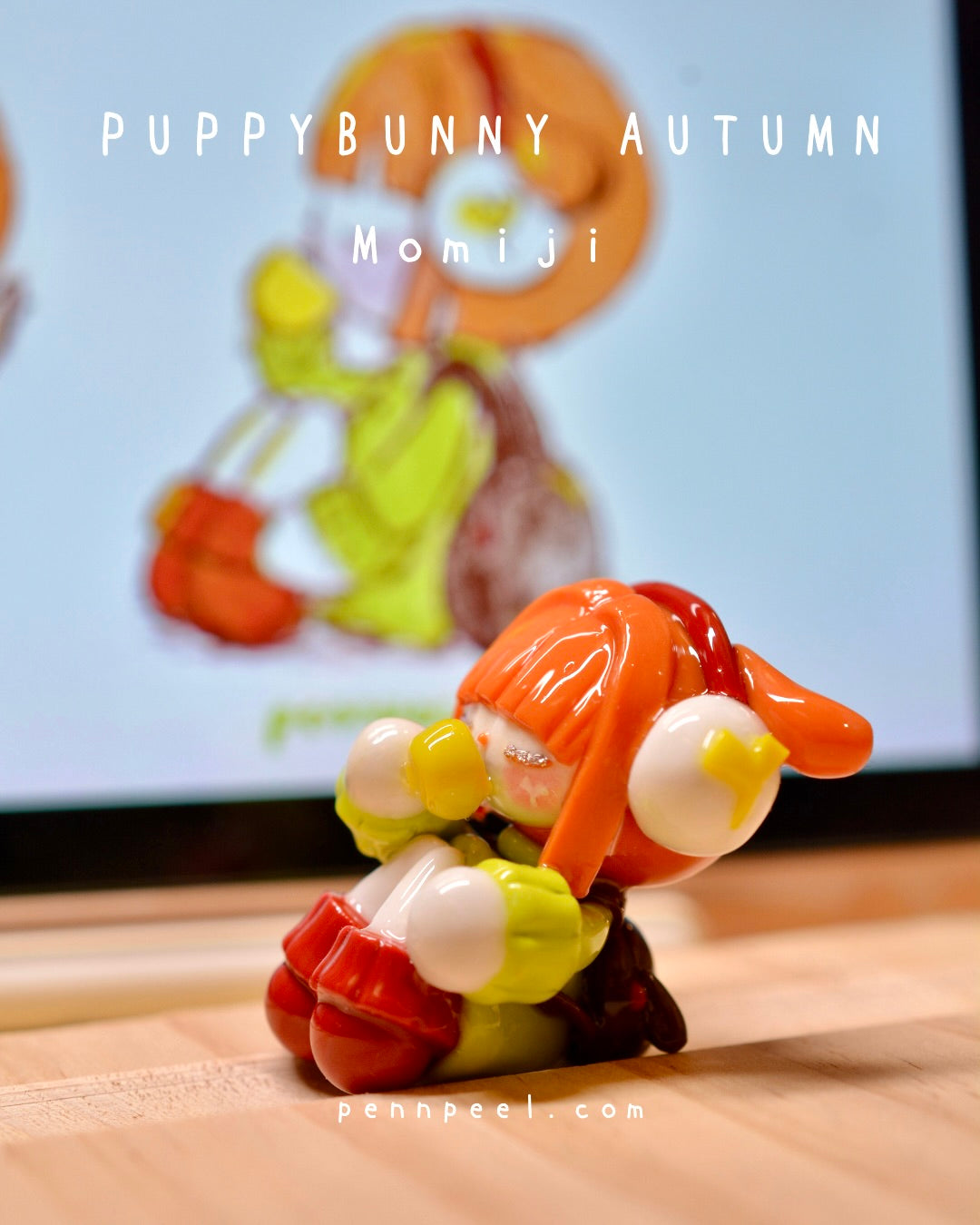 Momiji 🍁 Desk Buddy 🍁 Puppybunny Autumn (Pre-order)