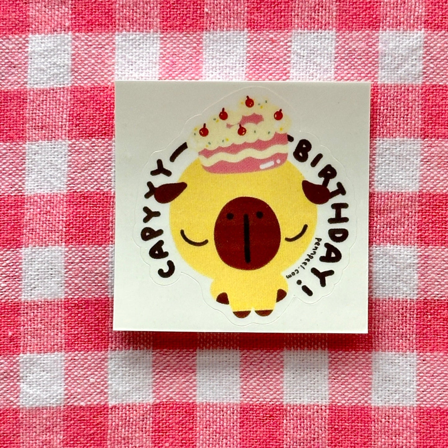 Babybara Cappy Birthday