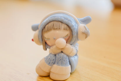 Sora ❄️ Desk Buddy ❄️ Puppybunny Winter (Pre-order)