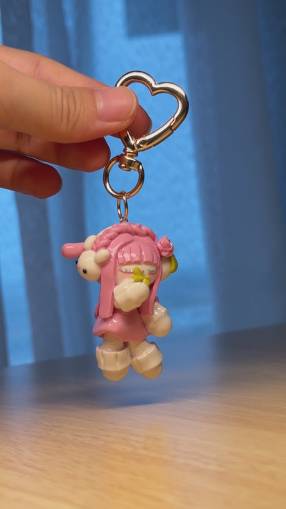 Hana 🌸 Keychain 🌸 Puppybunny Spring (Pre-order)