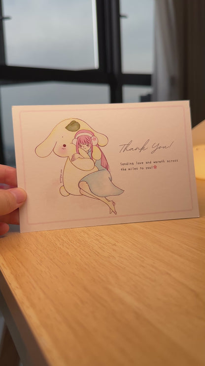 Thank You Postcard 🐶💗