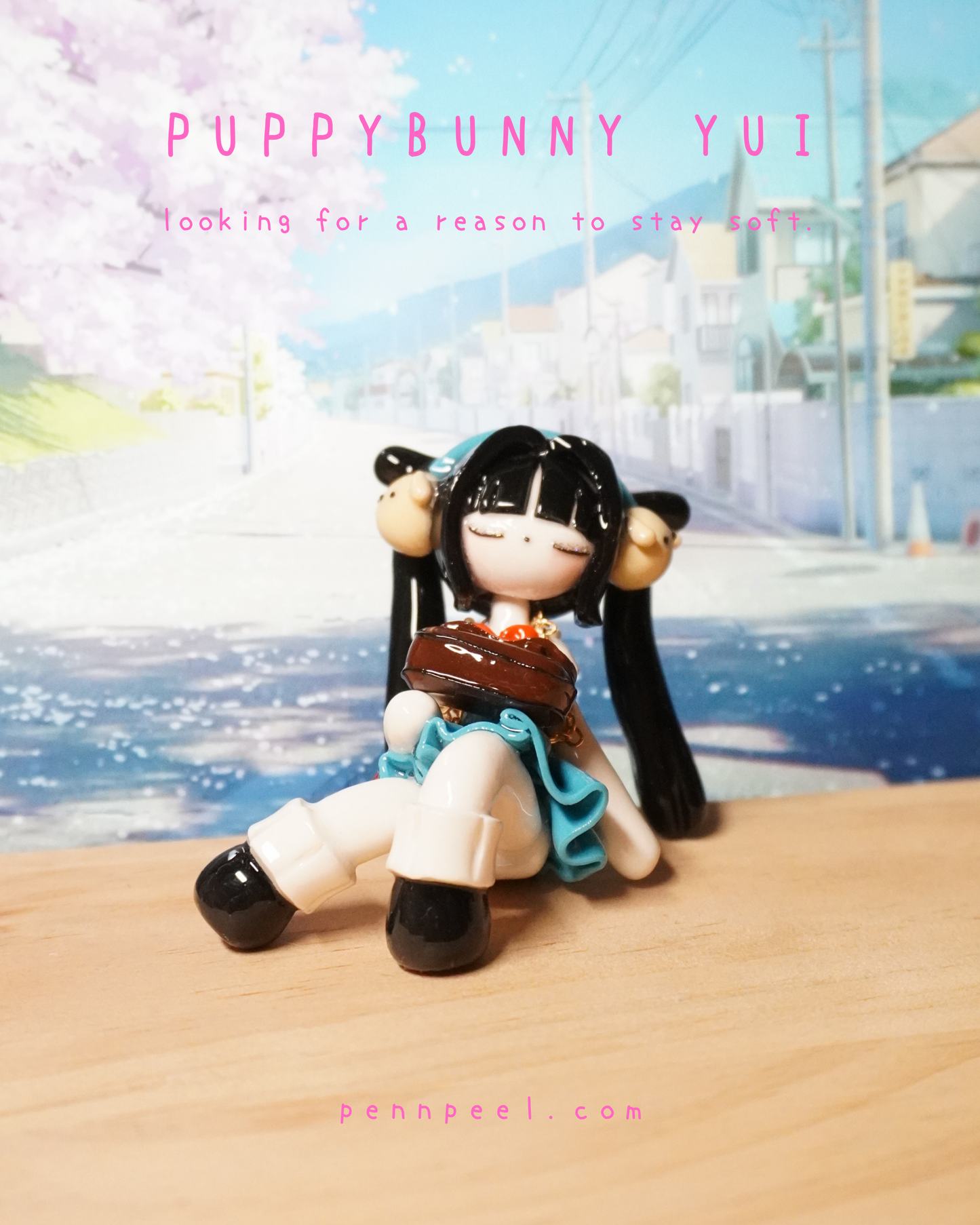 Yui: The Puppy Yawn (Turquoise)