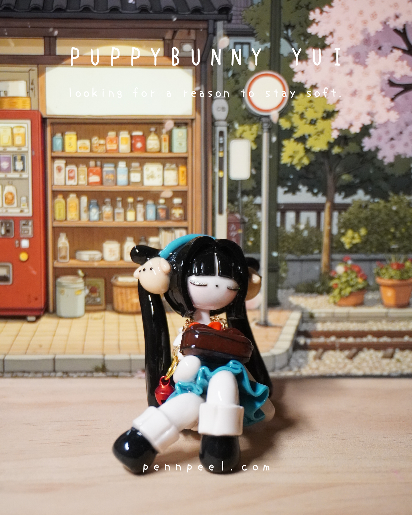 Yui: The Puppy Yawn (Turquoise)
