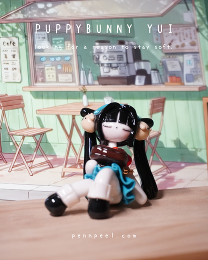 Yui: The Puppy Yawn (Turquoise)
