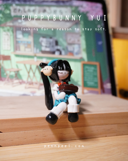 Yui: The Puppy Yawn (Turquoise)
