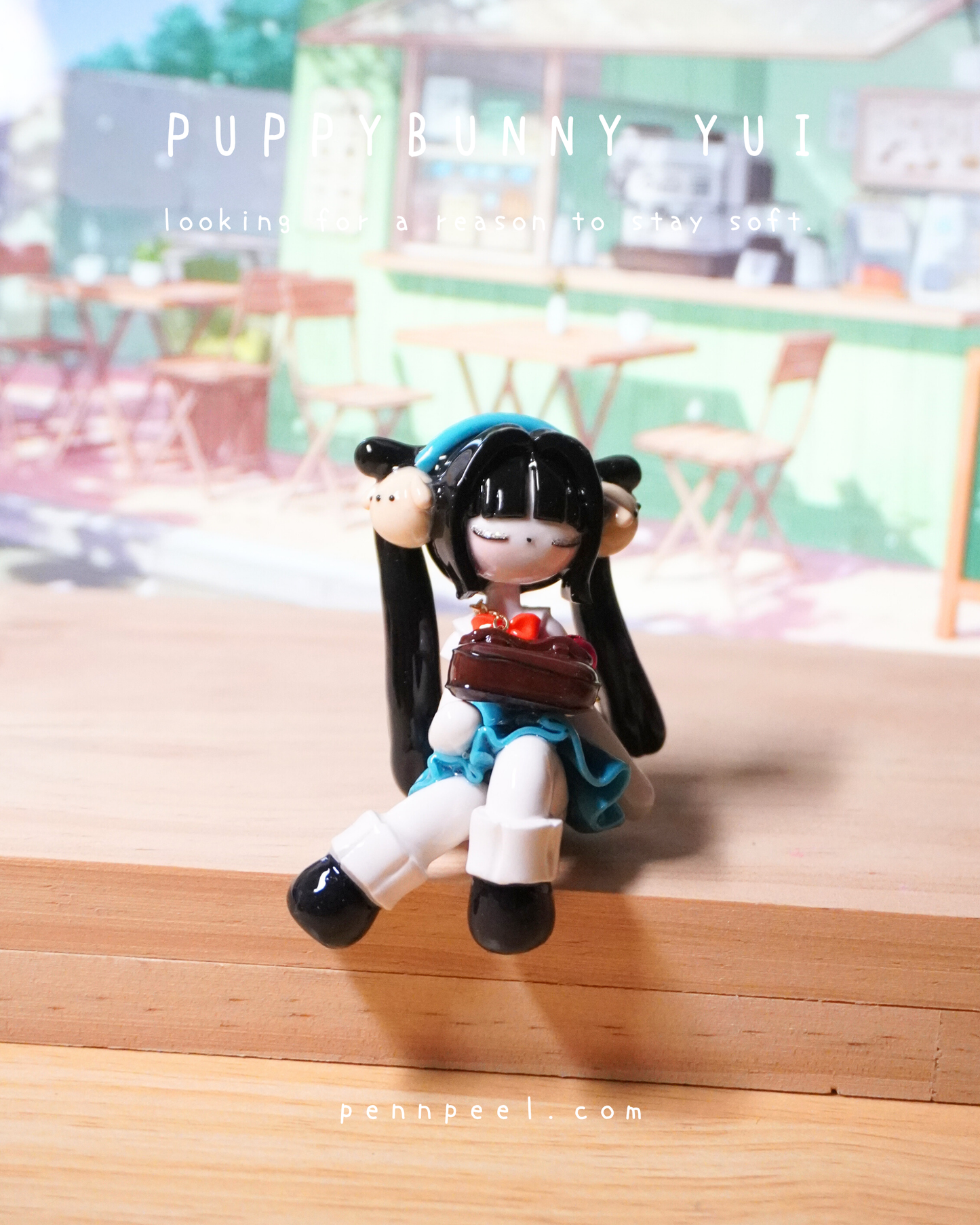 Yui: The Puppy Yawn (Turquoise)