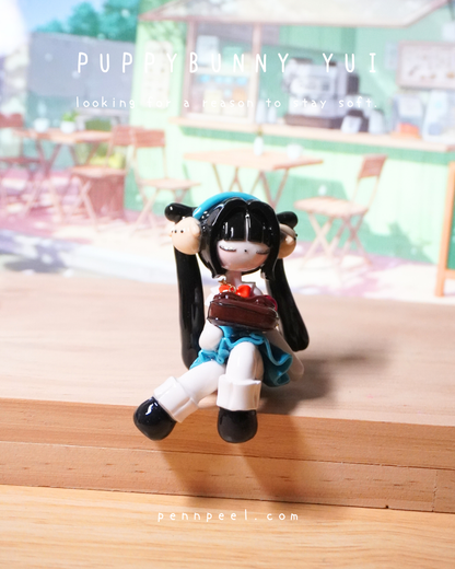 Yui: The Puppy Yawn (Turquoise)