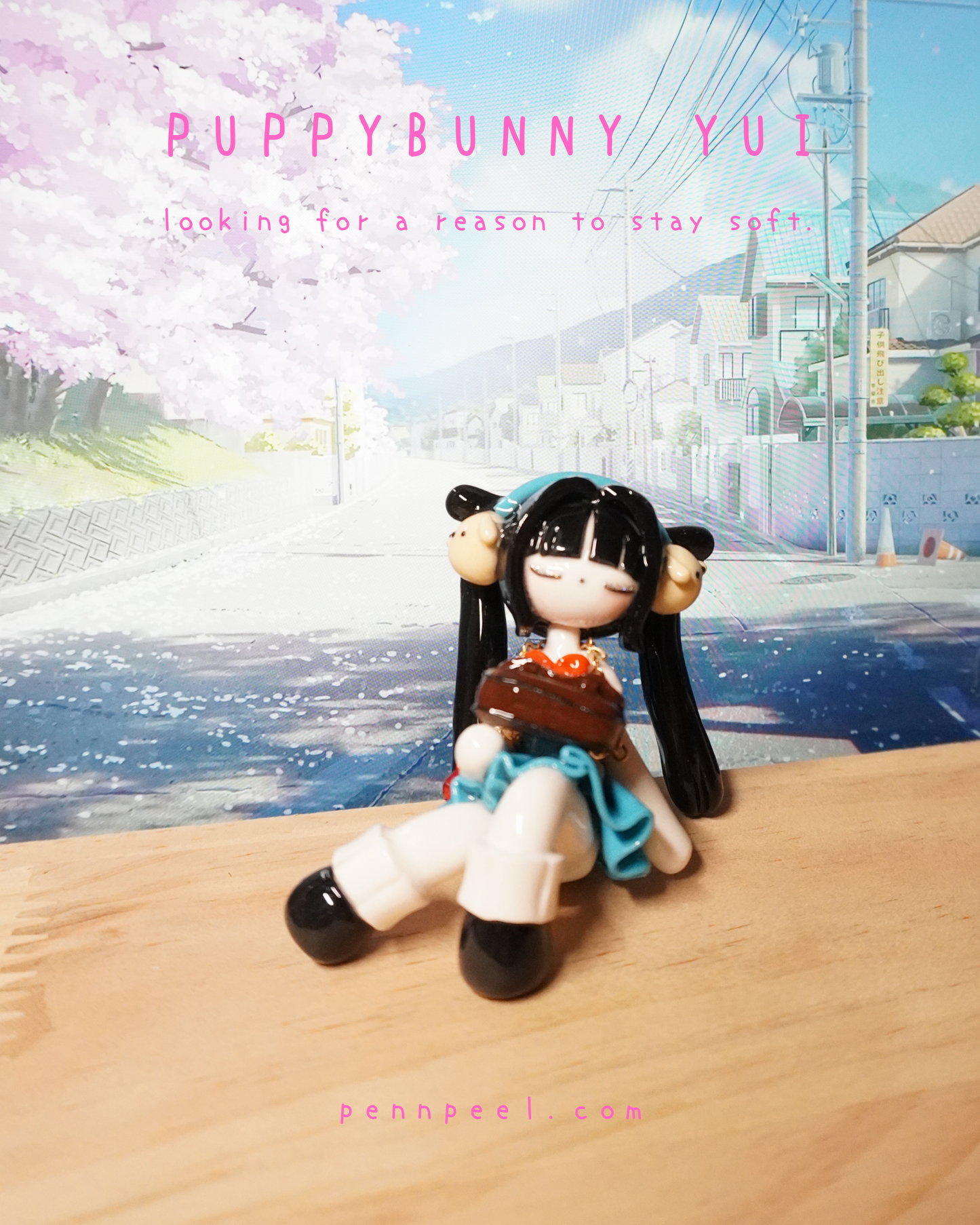 Yui: The Puppy Yawn (Turquoise)