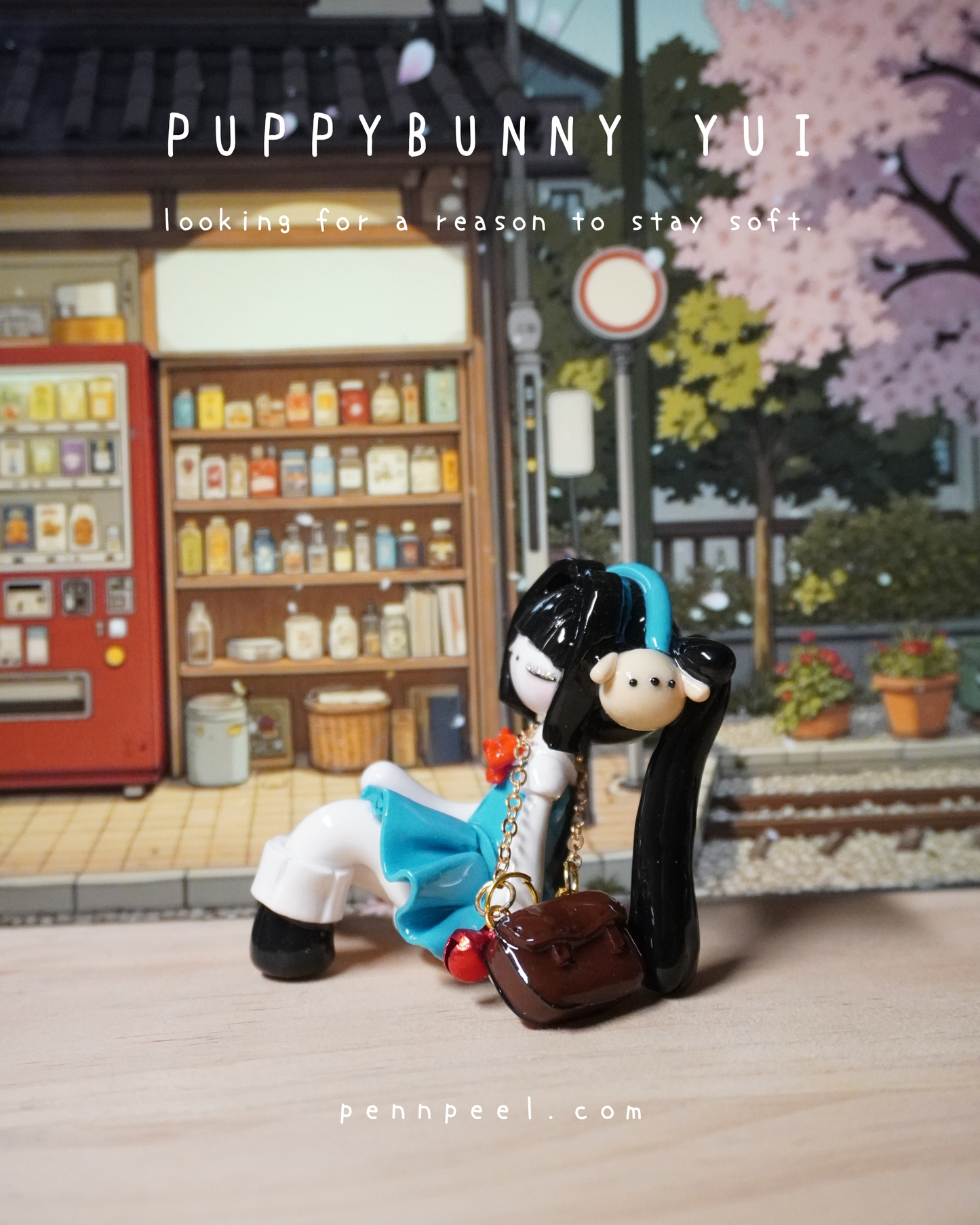 Yui: The Puppy Yawn (Turquoise)