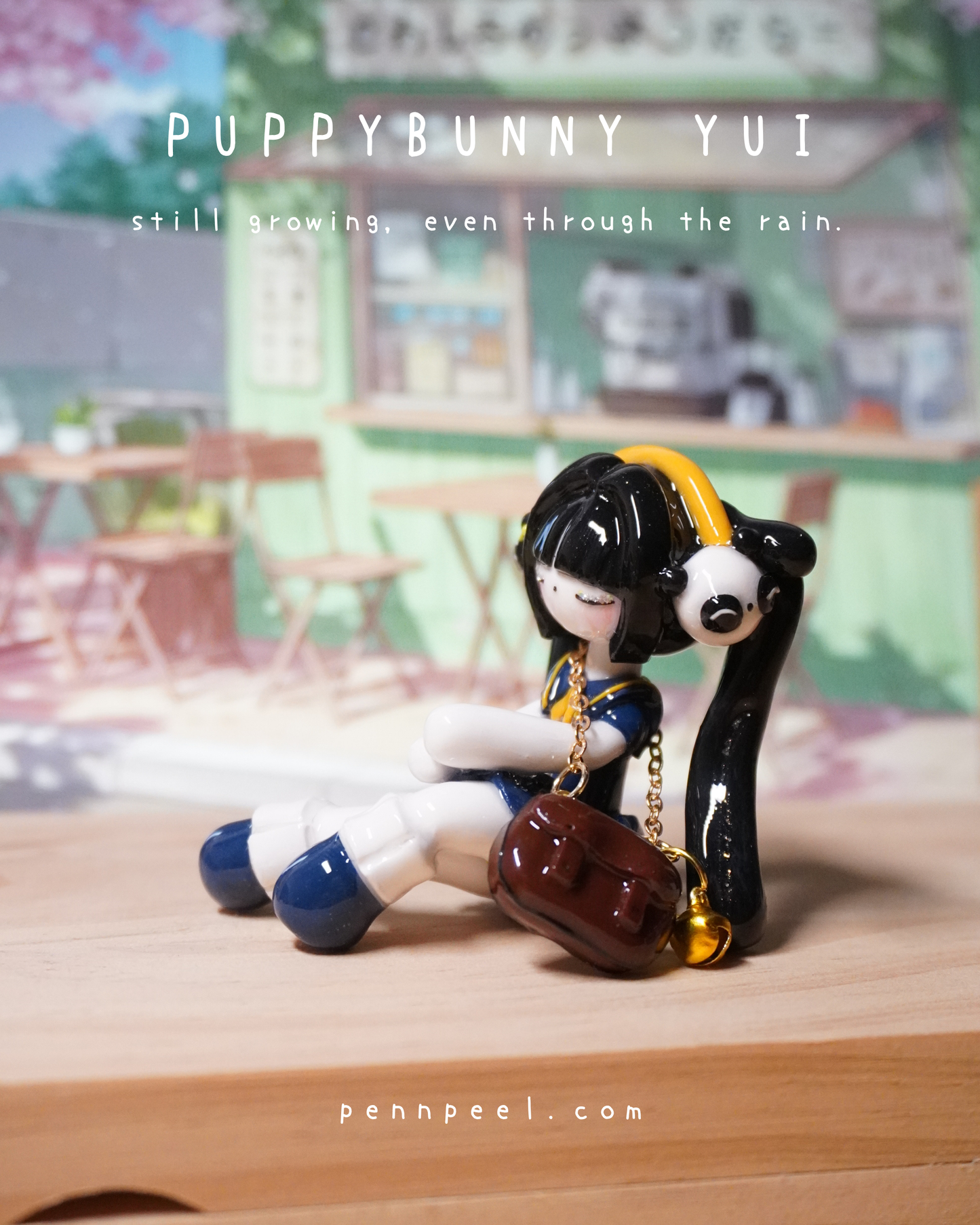 Yui: The Brave Panda (Dark Blue)