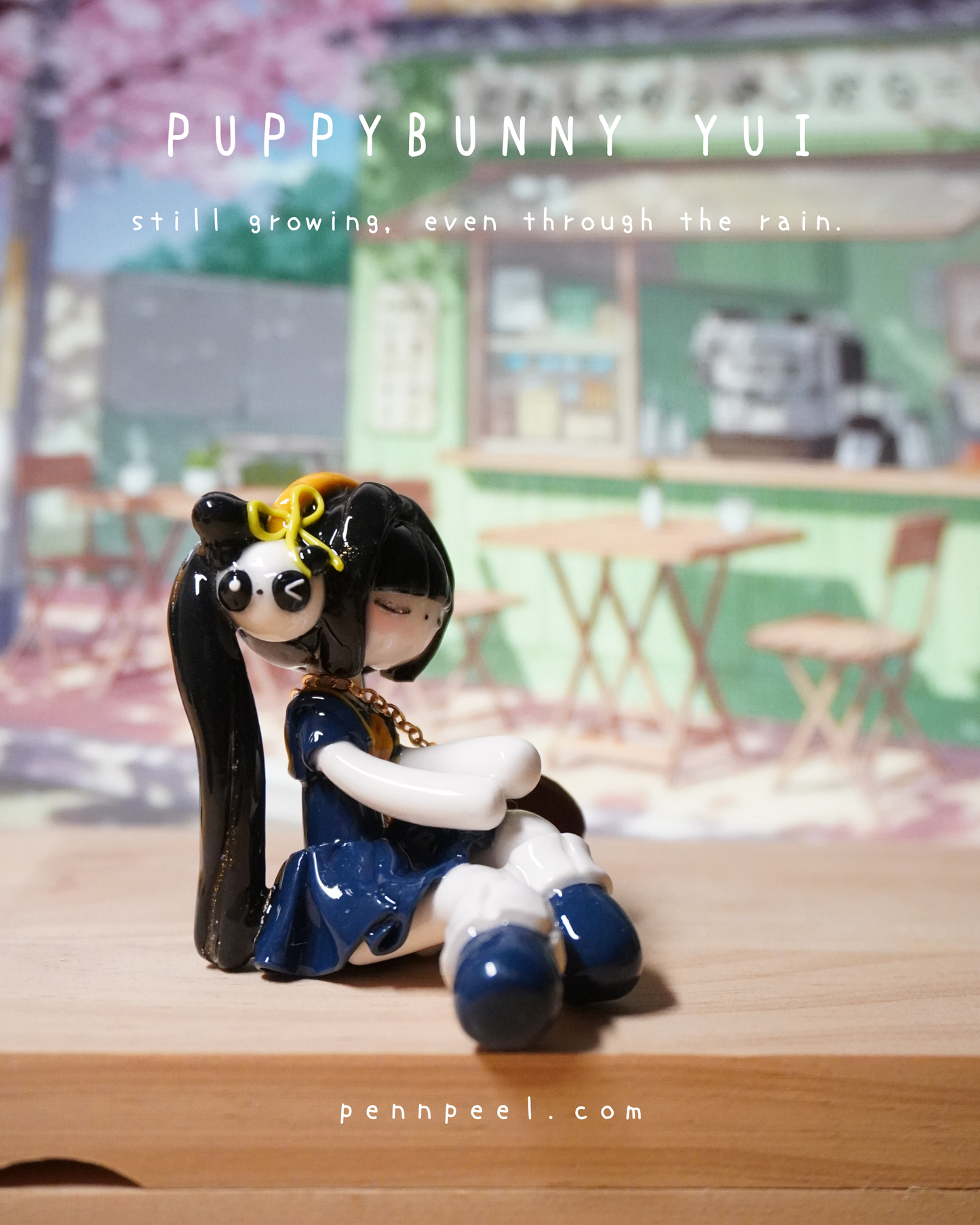 Yui: The Brave Panda (Dark Blue)