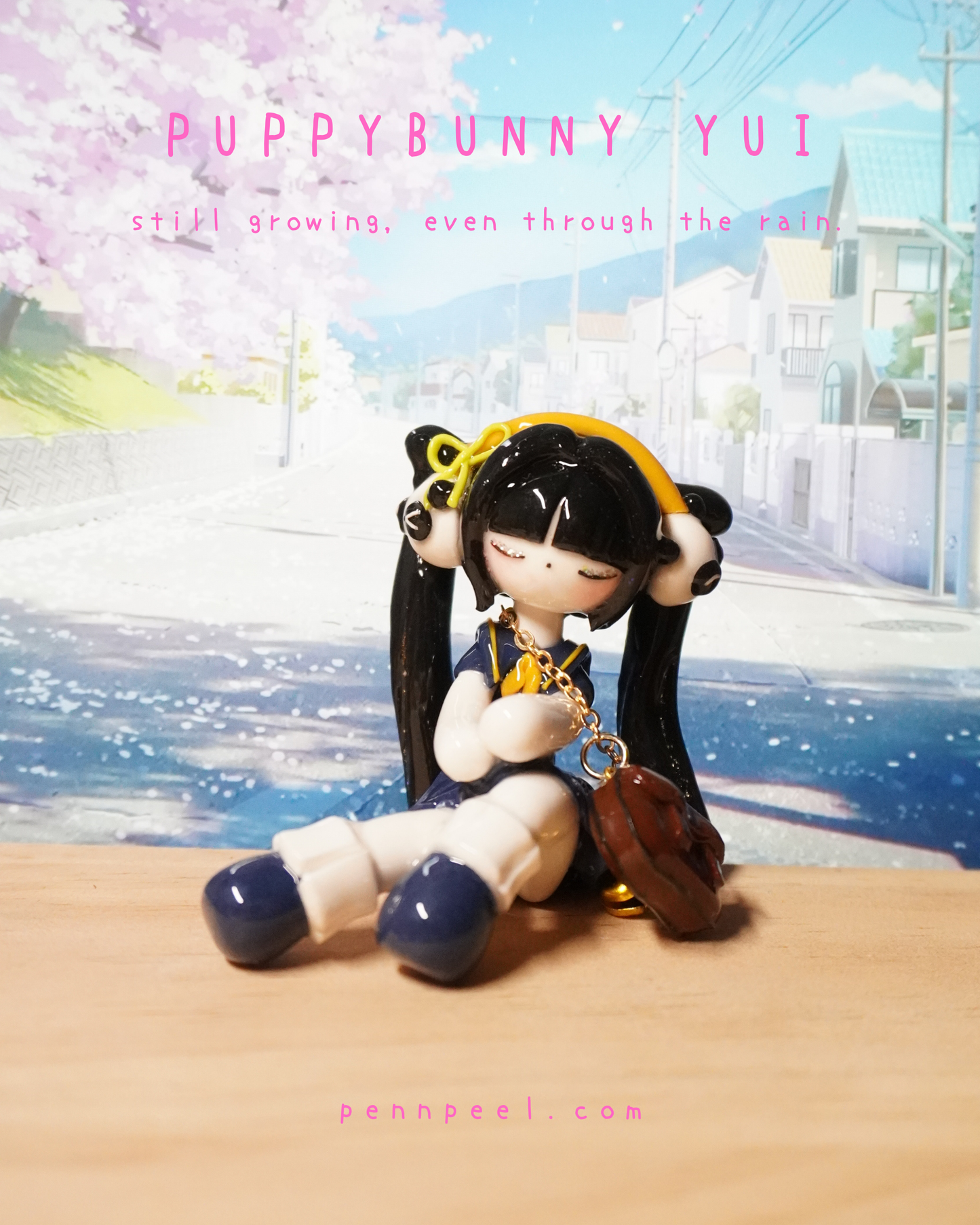 Yui: The Brave Panda (Dark Blue)