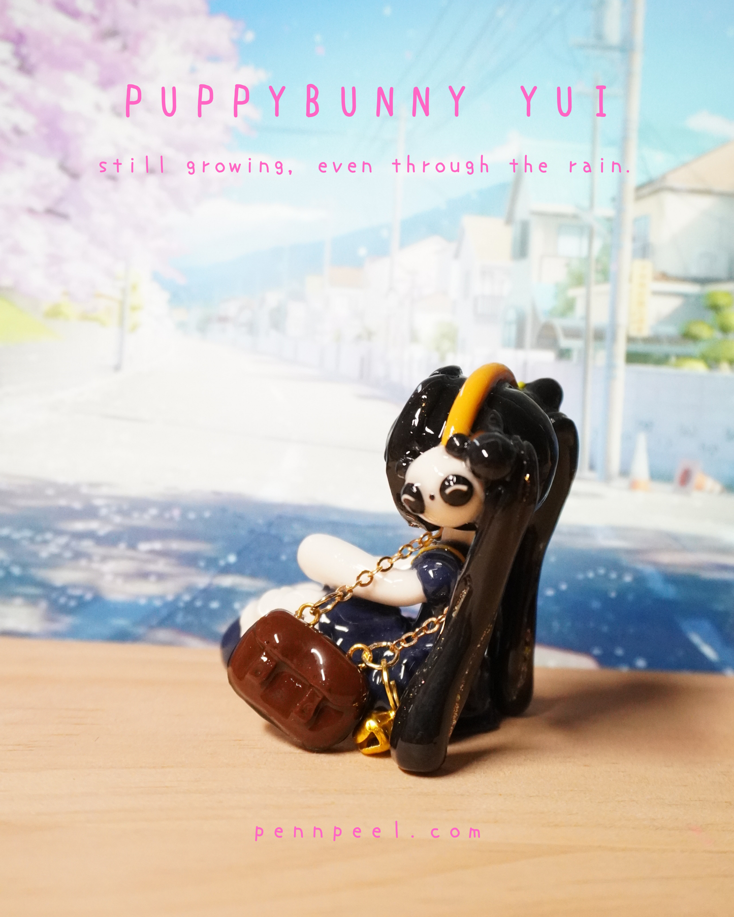 Yui: The Brave Panda (Dark Blue)