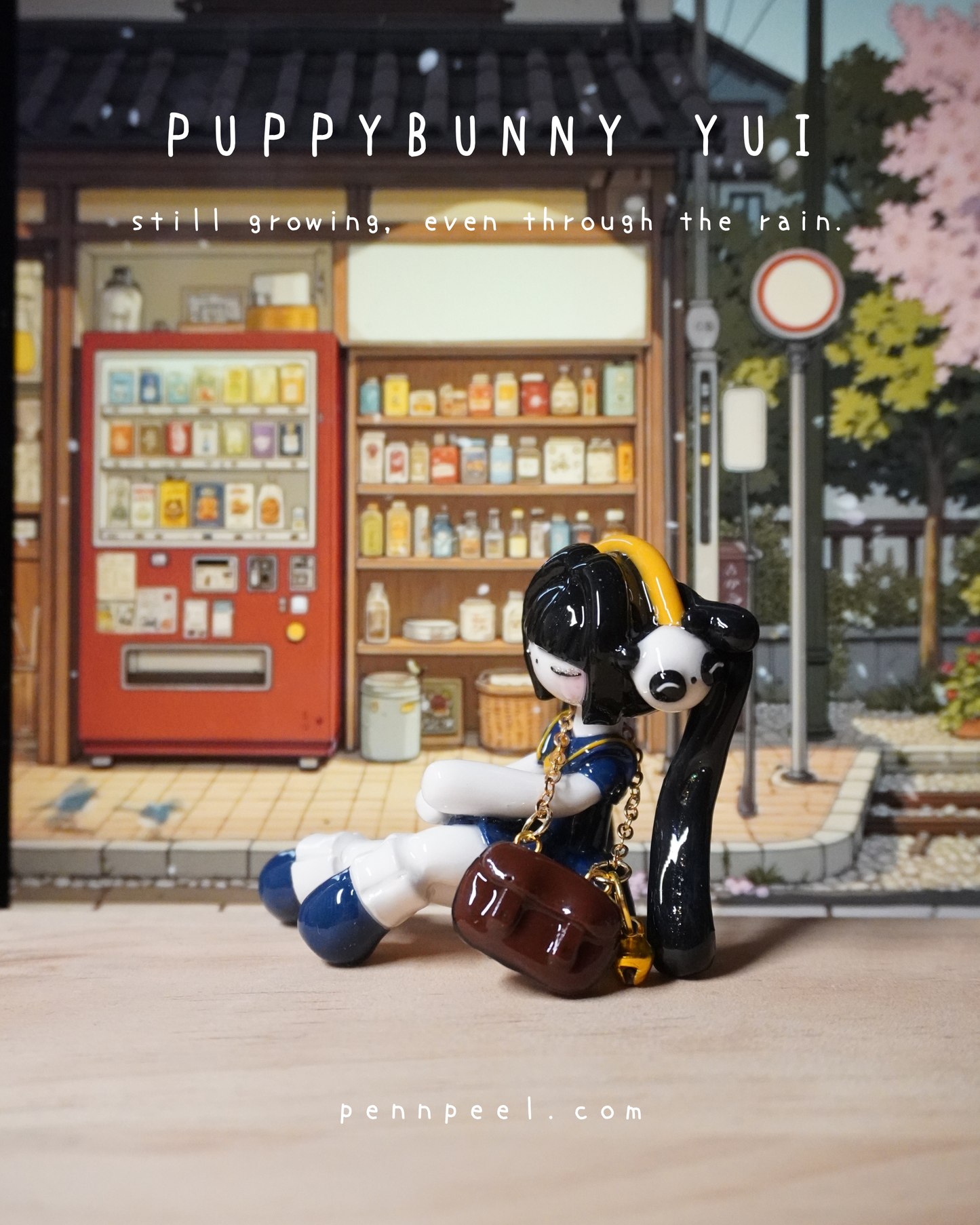 Yui: The Brave Panda (Dark Blue)