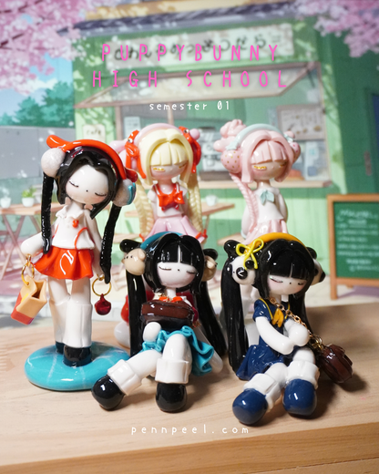 Yui: The Brave Panda (Dark Blue)